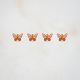 Butterfly kurta buttons