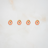 evil eye pastel pink kurta buttons