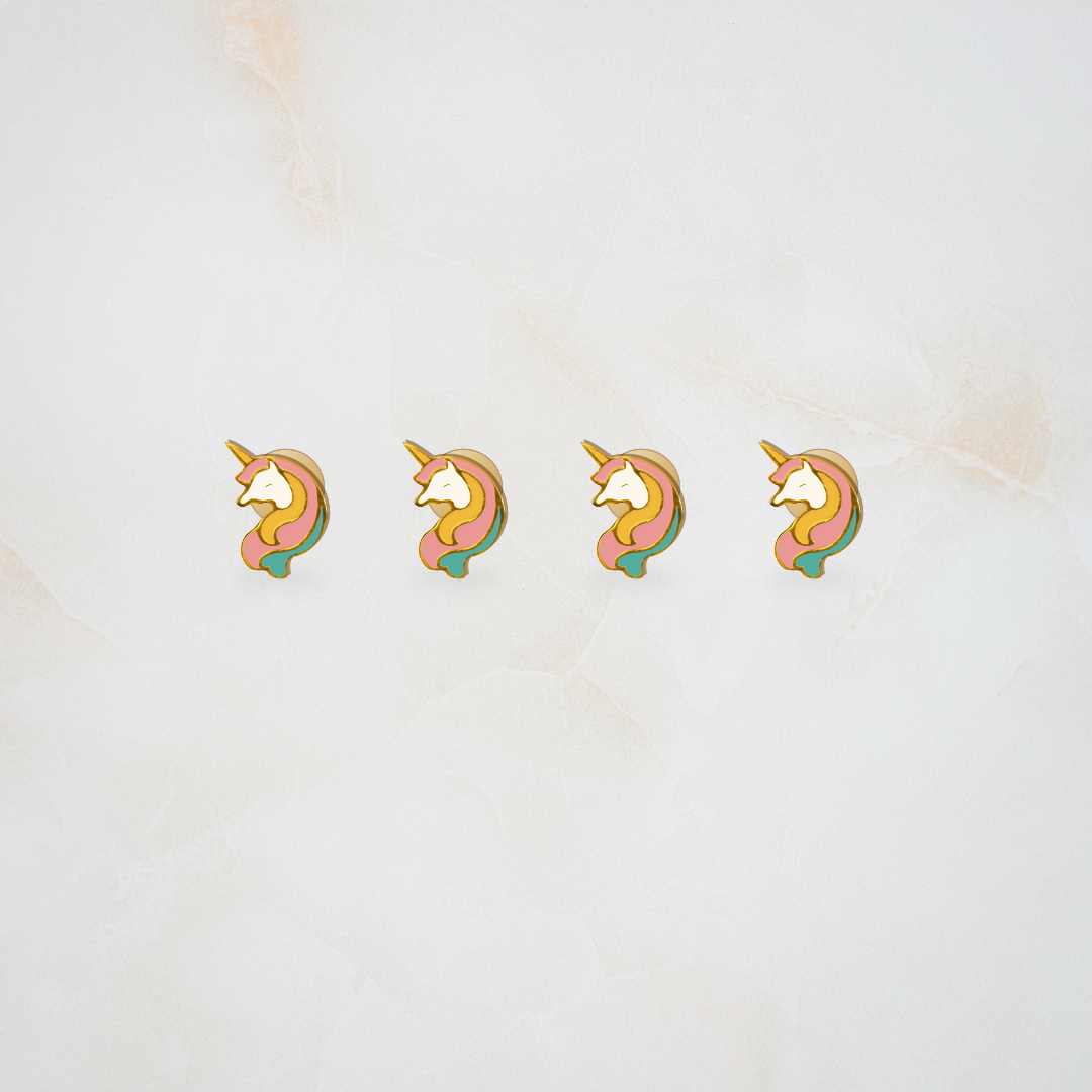 Unicorn kurta buttons