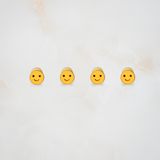 Smiley kurta buttons