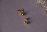 Floral ear studs