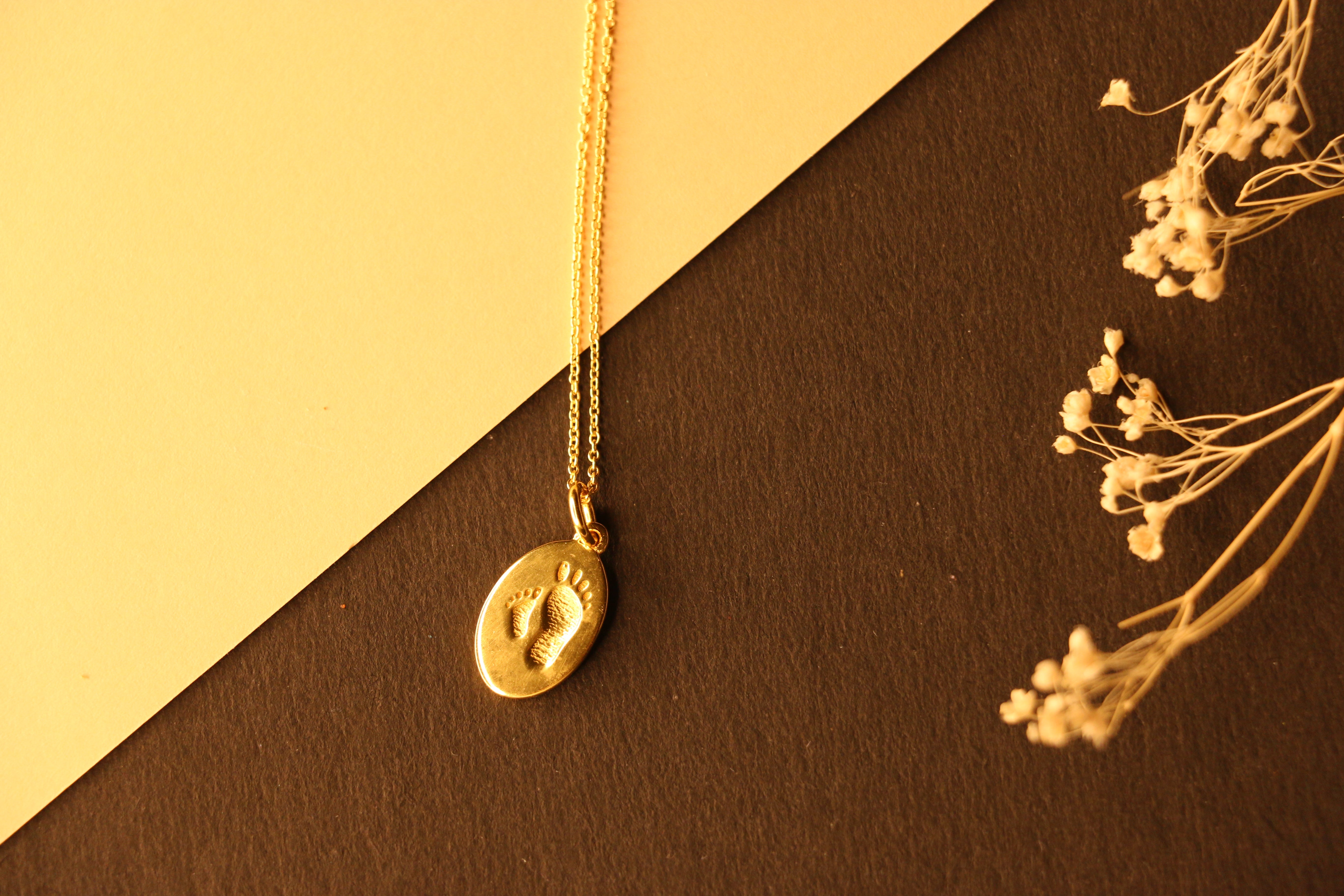 Mom and me necklace
