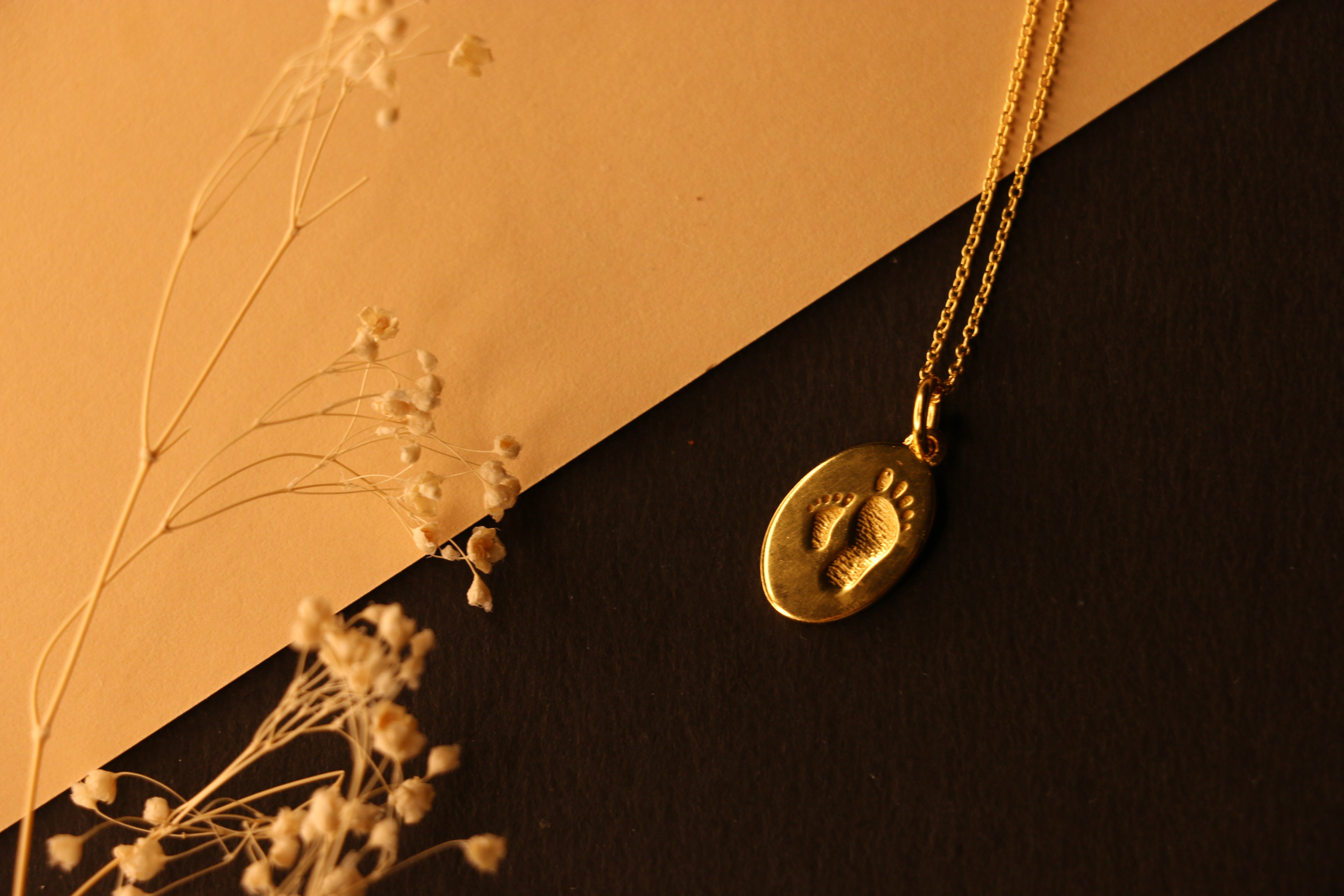 Mom and me necklace