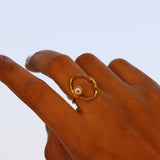 Pearl round ring