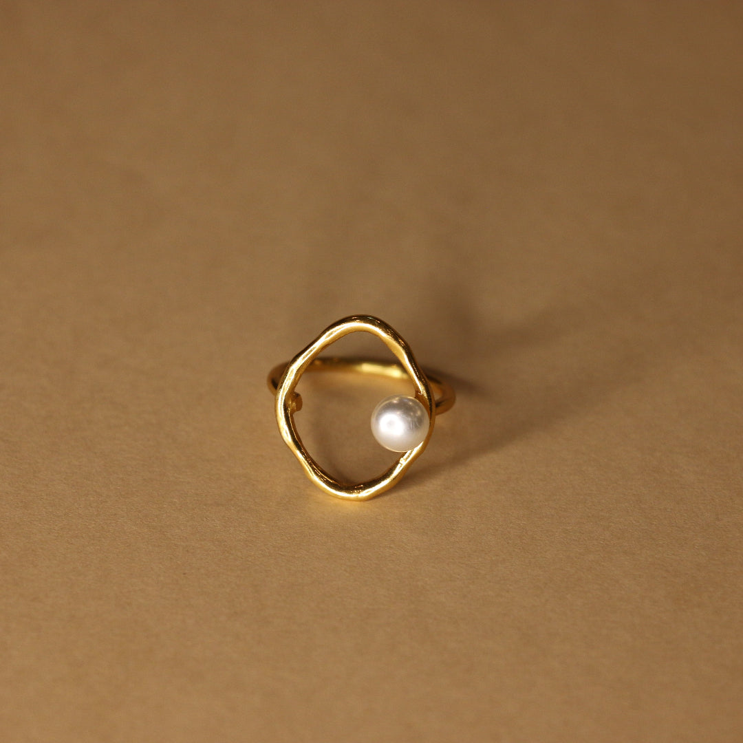 Pearl round ring