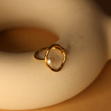 Pearl round ring