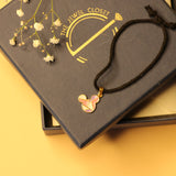 Mickey kids black thread nazarbattu