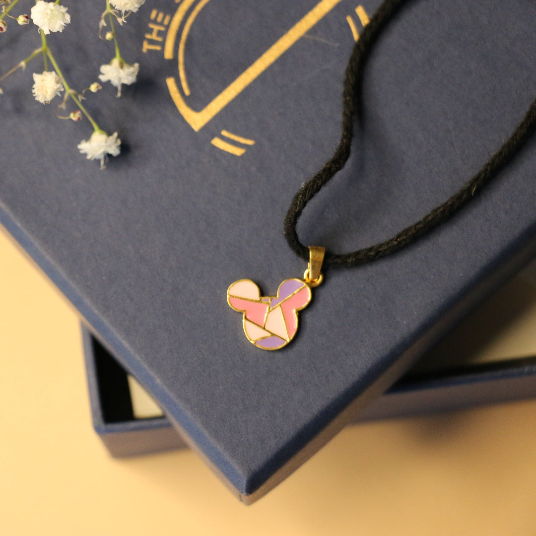 Mickey kids black thread nazarbattu
