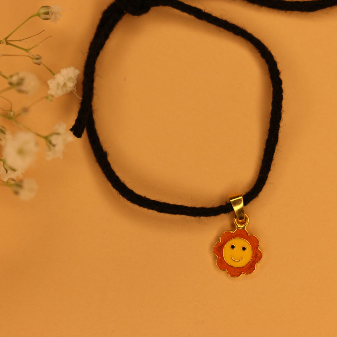 Sun kids black thread nazarbattu