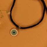 Evil eye kids black thread nazarbattu