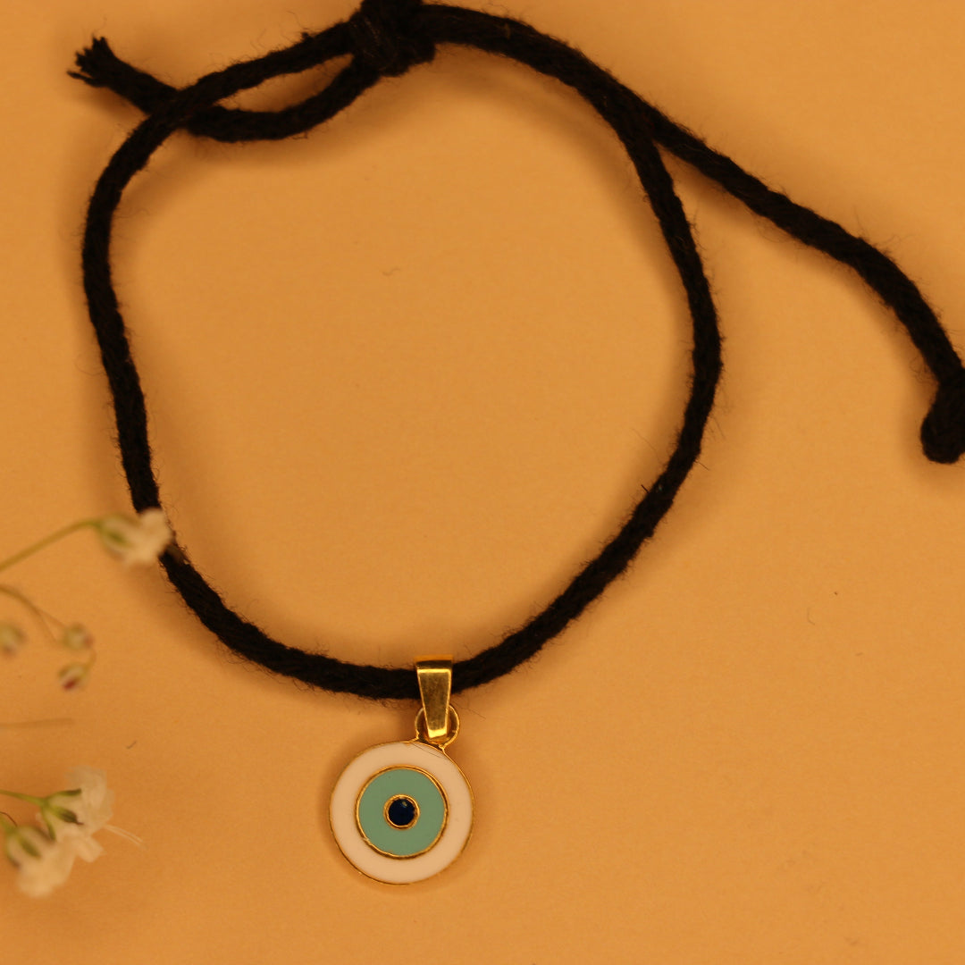 Evil eye kids black thread nazarbattu
