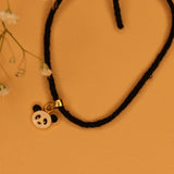 Panda kids black thread nazarbattu