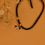 Panda kids black thread nazarbattu