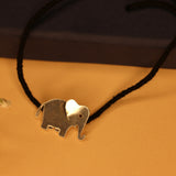 3-D Elephant kids black thread nazarbattu