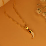 Sword charm necklace