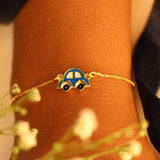 Car enamel slider Bracelet