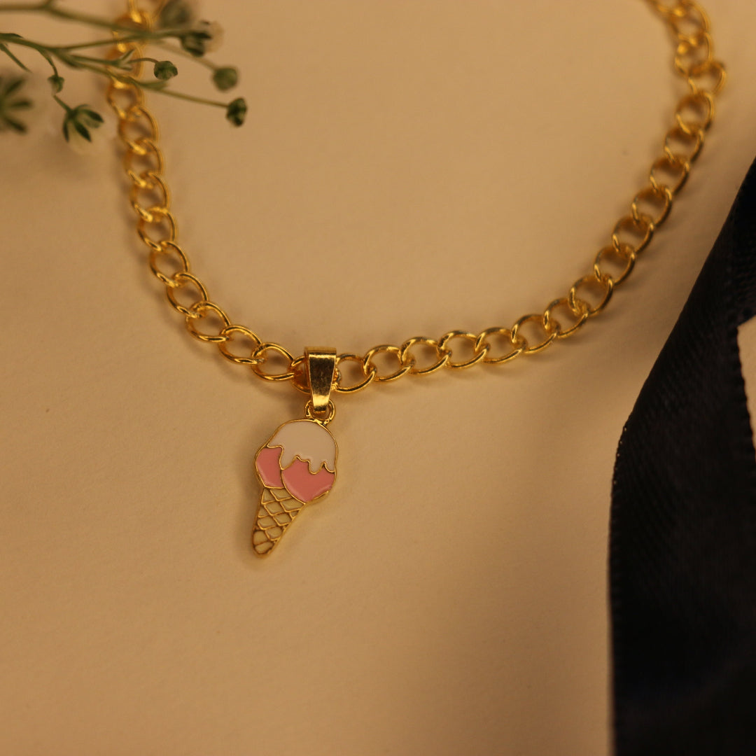 Enamel Softy charm bracelet
