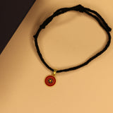 Captain America logo black thread nazarbattu