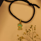Teddy black thread nazarbattu