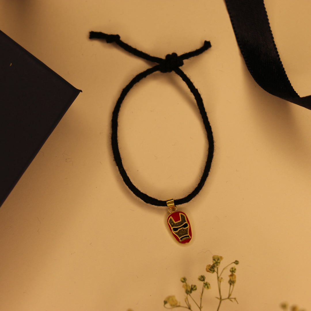 Iron man black thread nazarbattu