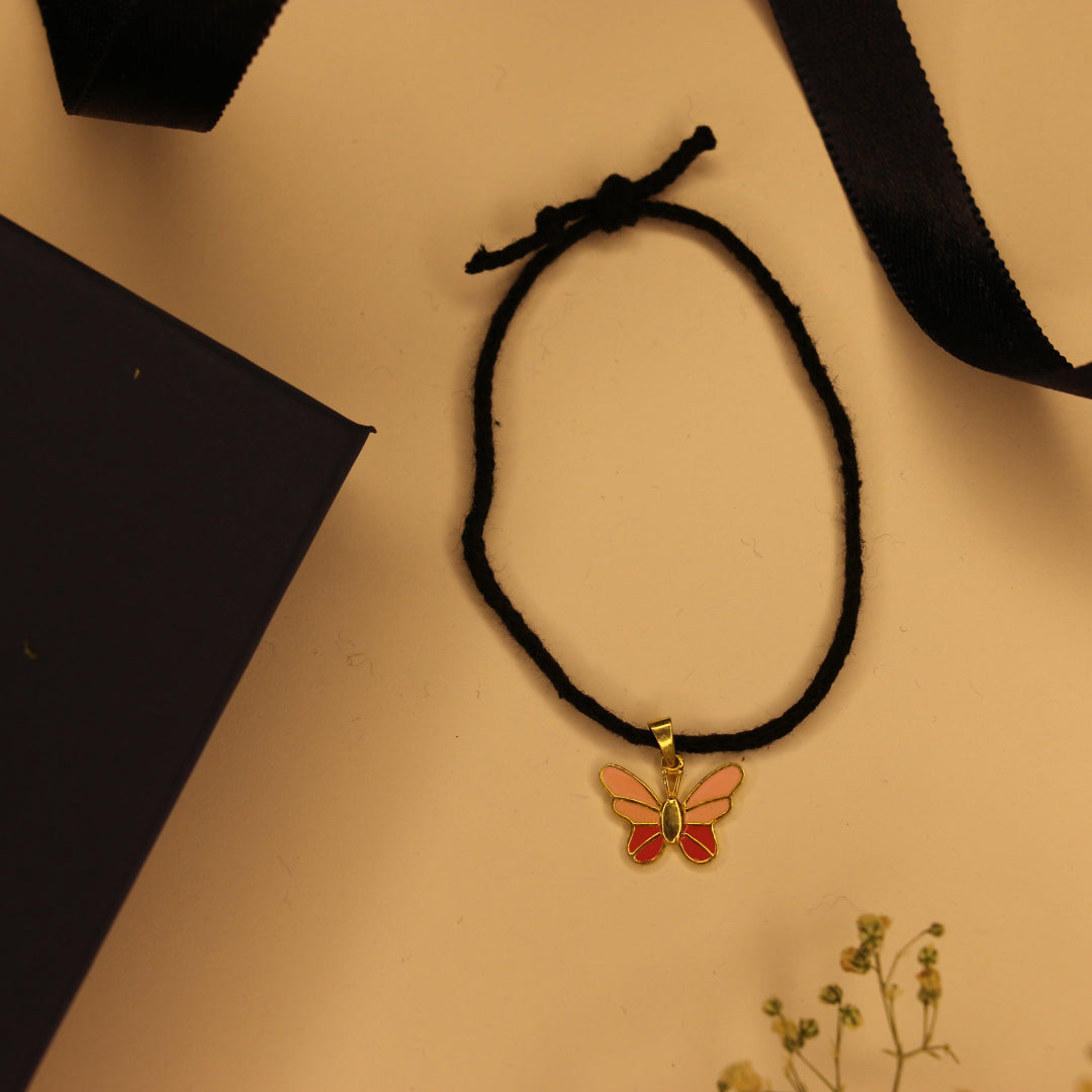 Butterfly black thread nazarbattu