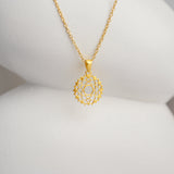 Crown Chakra Charm Necklace