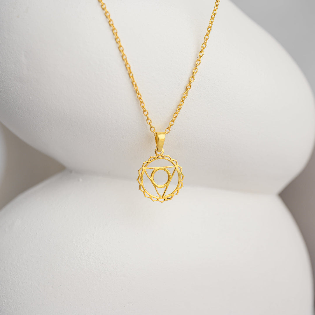 Throat Chakra Charm Necklace