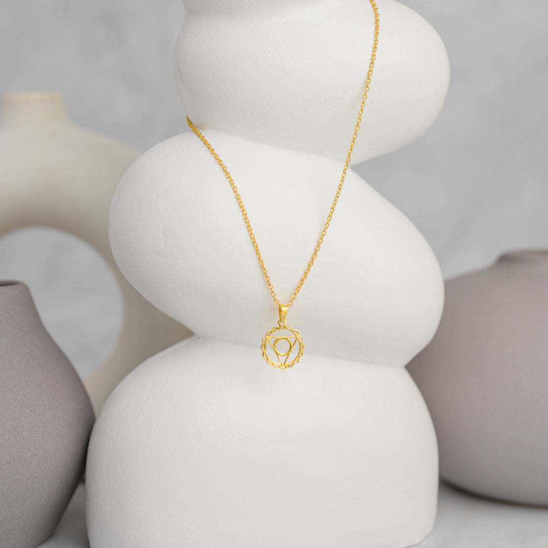 Throat Chakra Charm Necklace