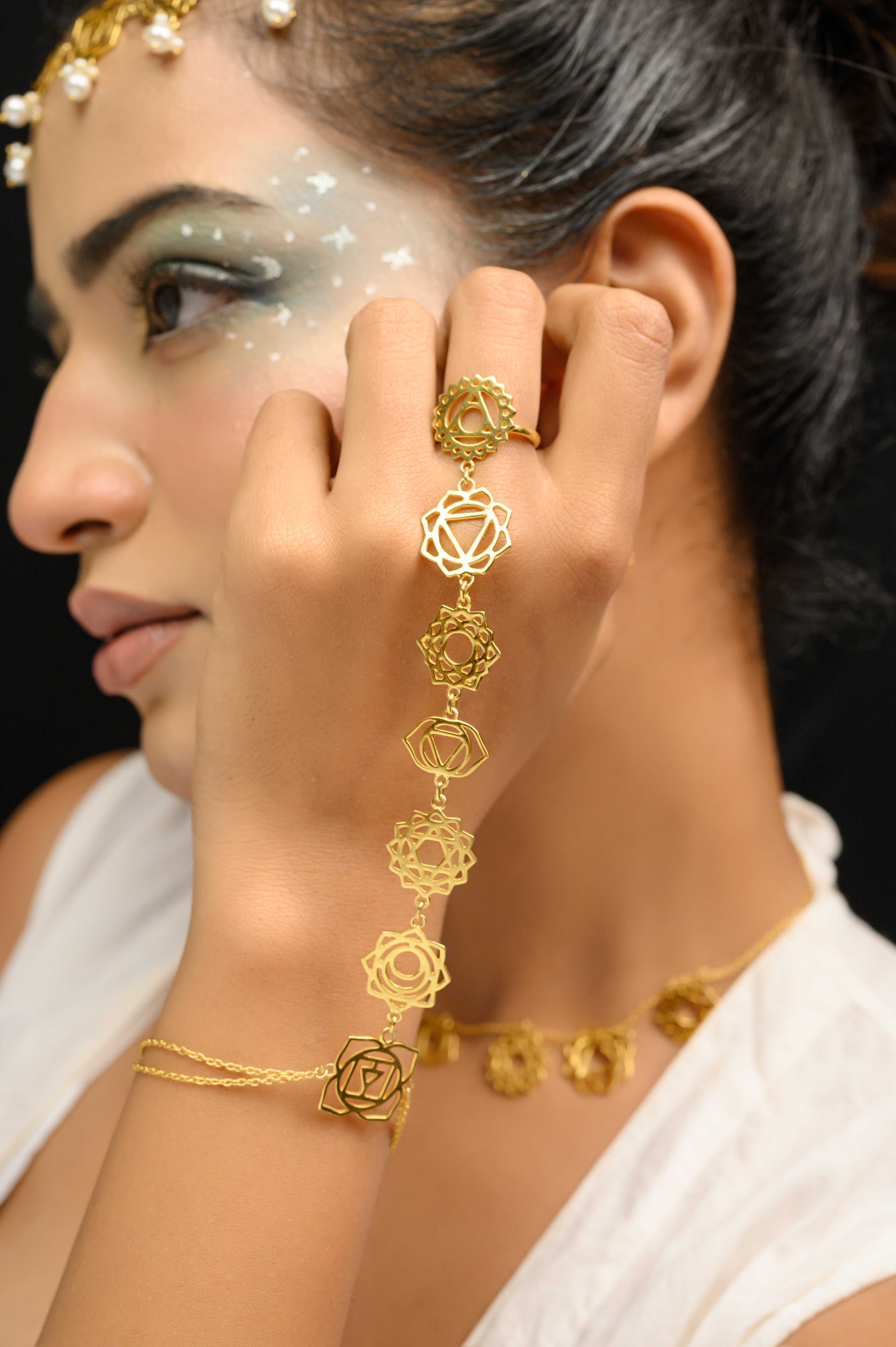 The seven chakras hathphool