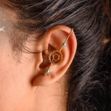 Throat Chakra Ear Pin