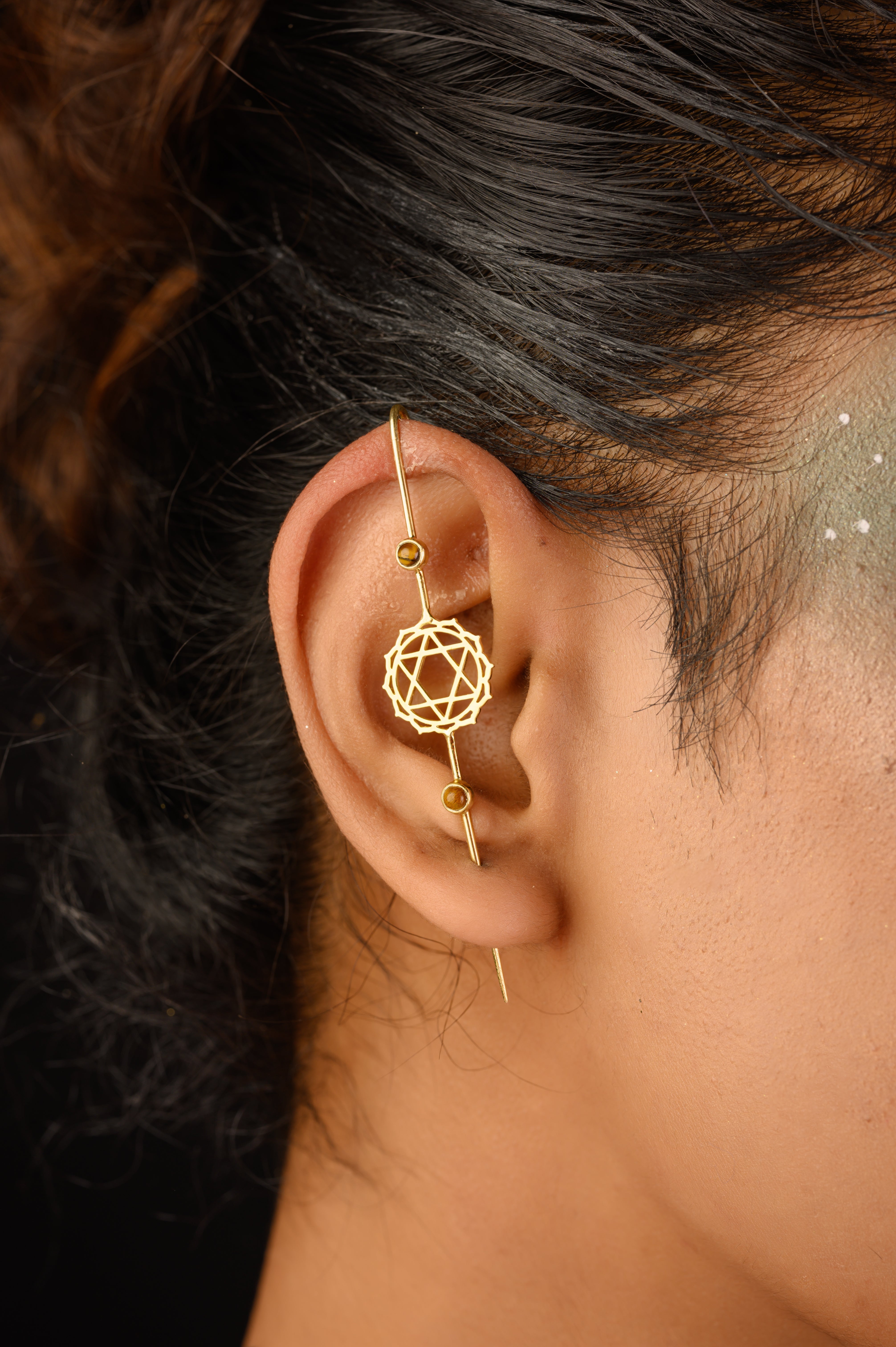 Heart Chakra Ear Pin