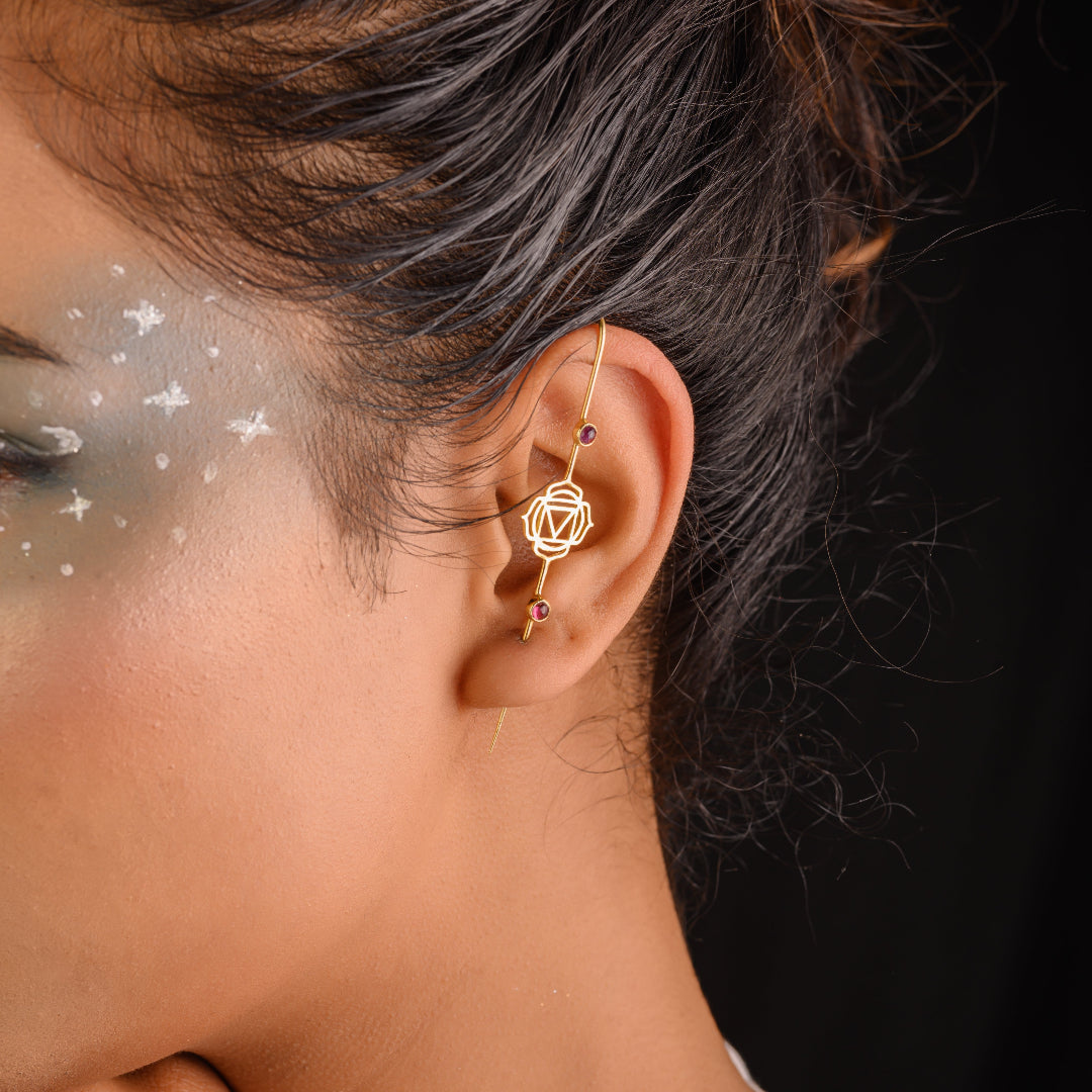 Root Chakra Ear Pin