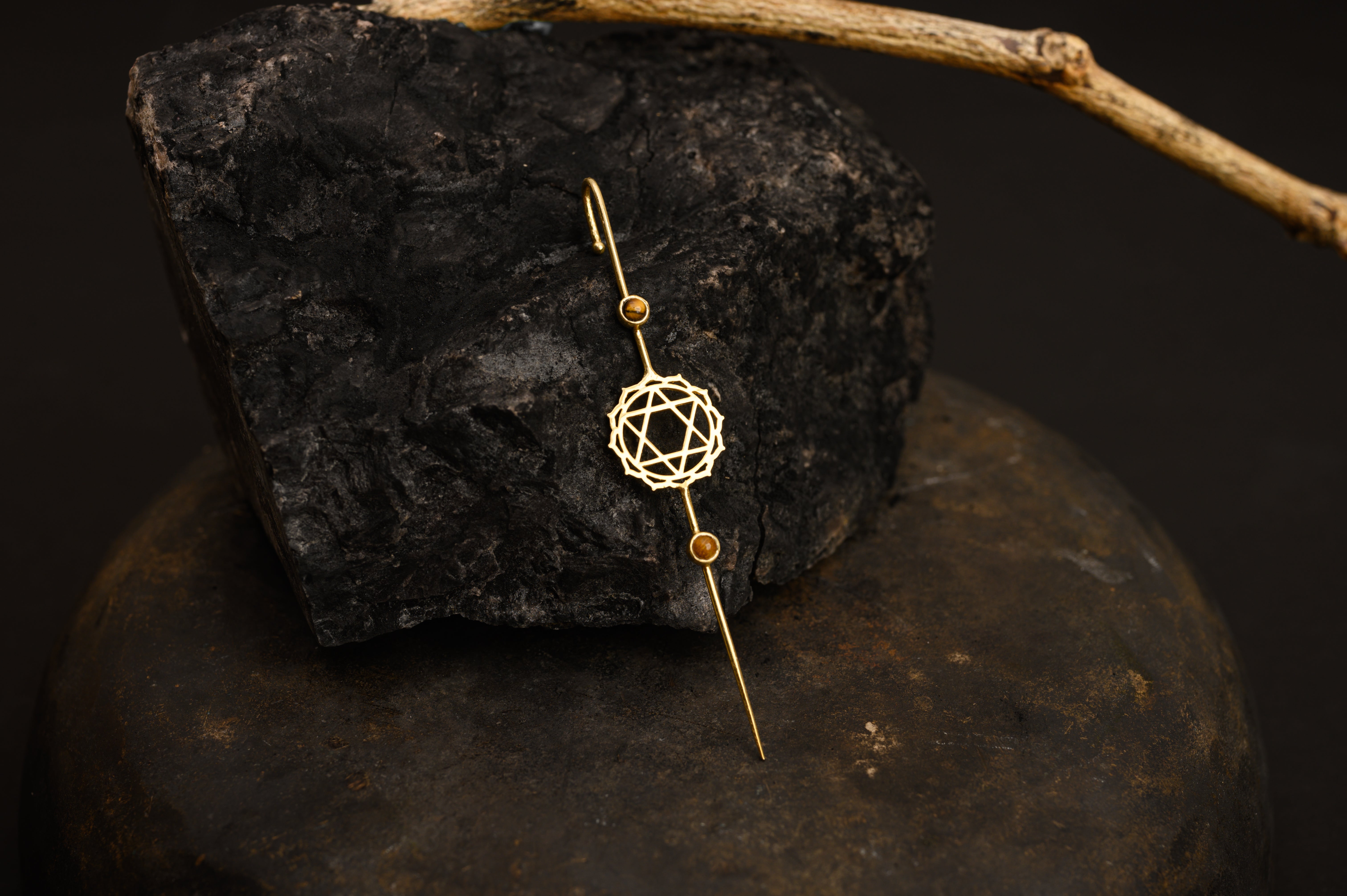 Heart Chakra Ear Pin