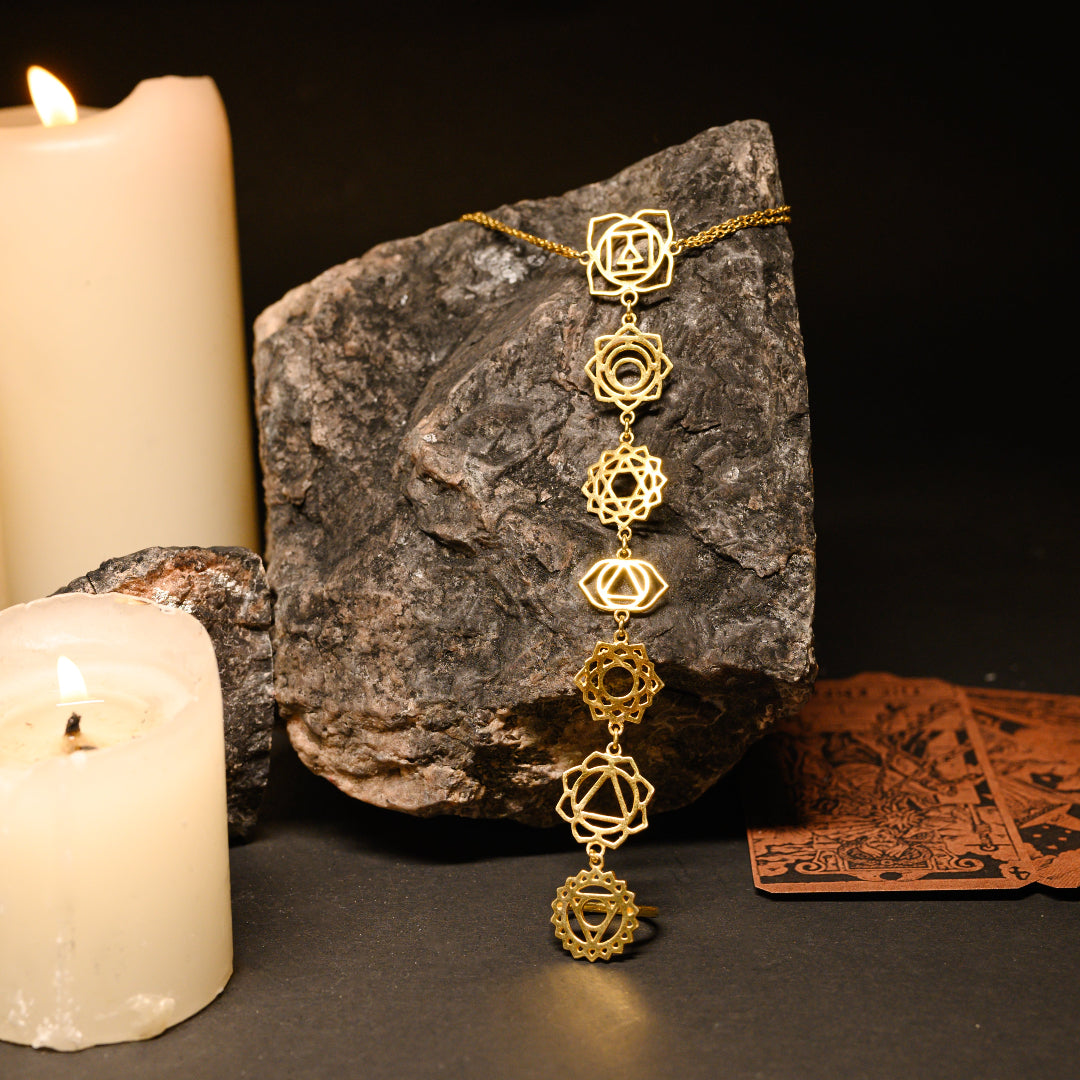 The seven chakras hathphool