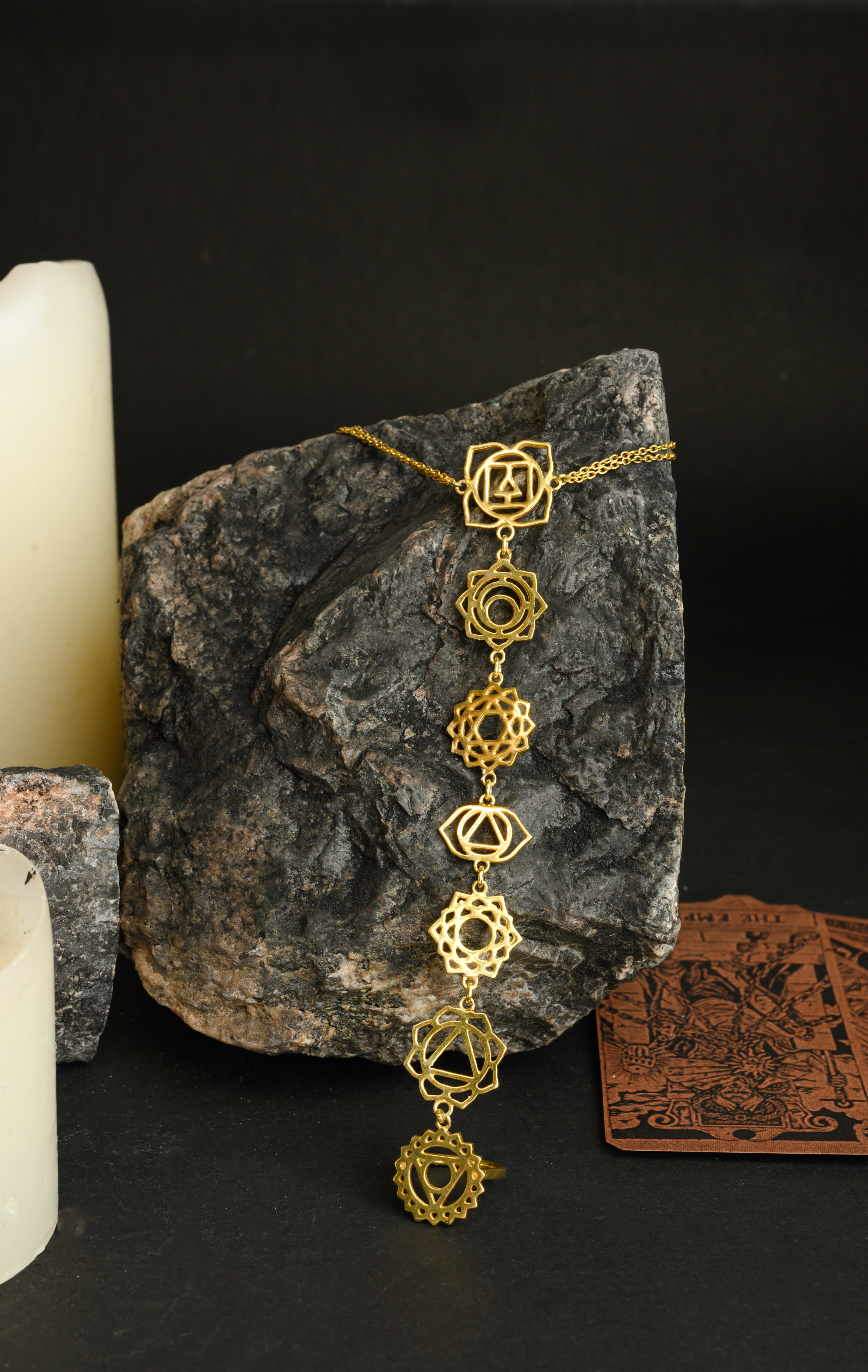 The seven chakras hathphool