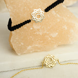 Sacral chakra couple bracelet