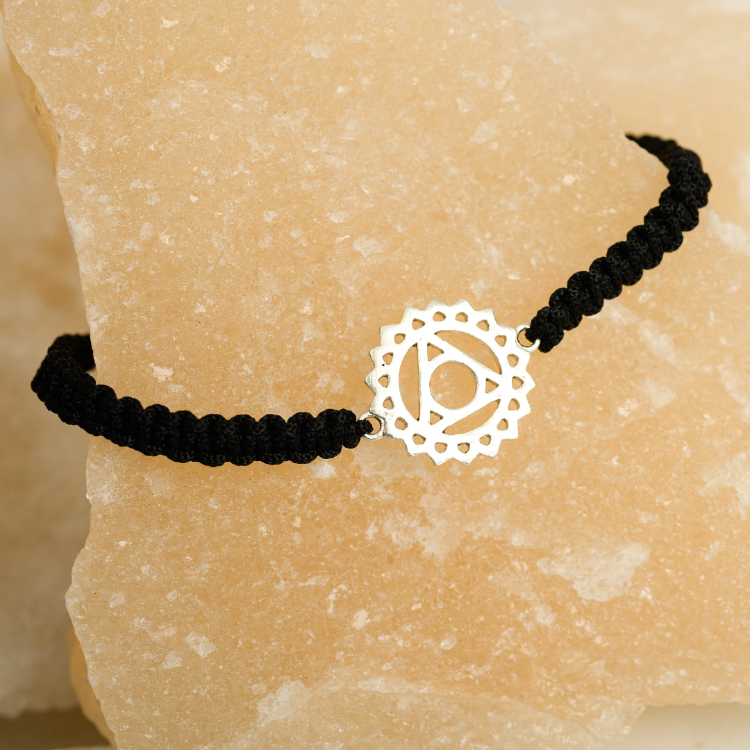 Throat Chakra Thread bracelet for him