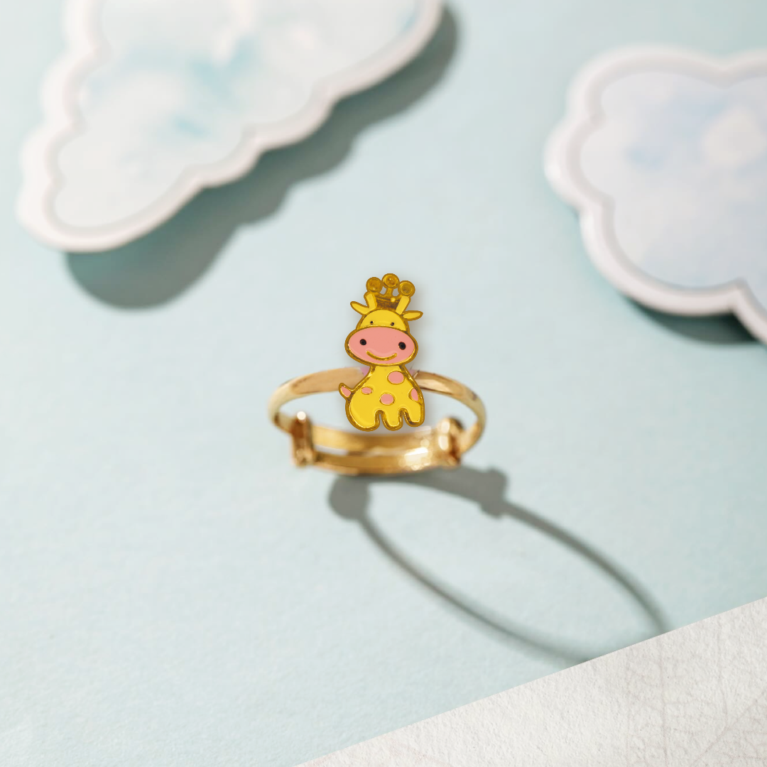 Giraffe kids adjustable ring