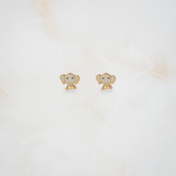 Elephant ear studs