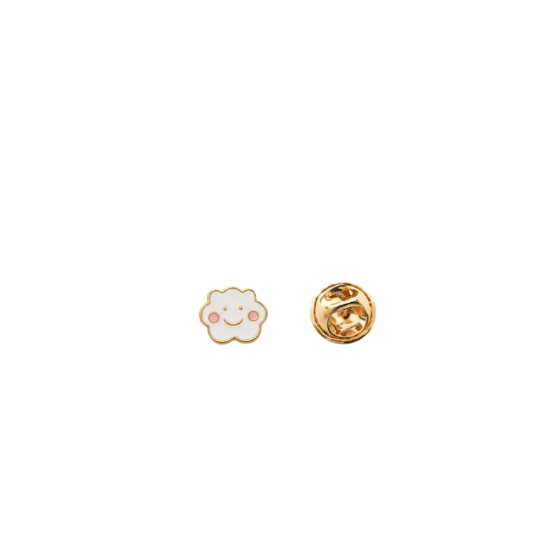 Cloud Lapel pin