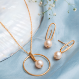 Paper Clip Necklace Set