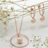Paper Clip Necklace Set