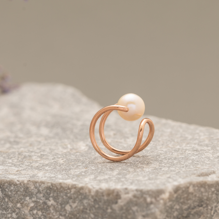 Pearl Band Ring