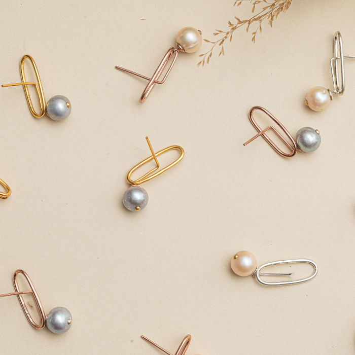Paper Clip Earrings