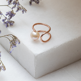 Pearl Band Ring