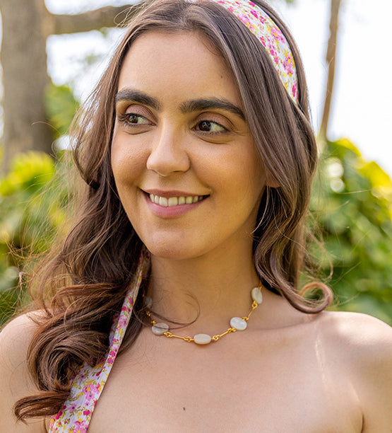 5 Pearl Choker Necklace