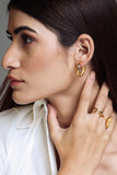 Broad dainty hoops