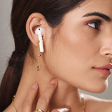 Virgo charm airpods earrings