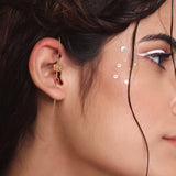 Cancer ear pin