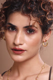 Broad dainty hoops
